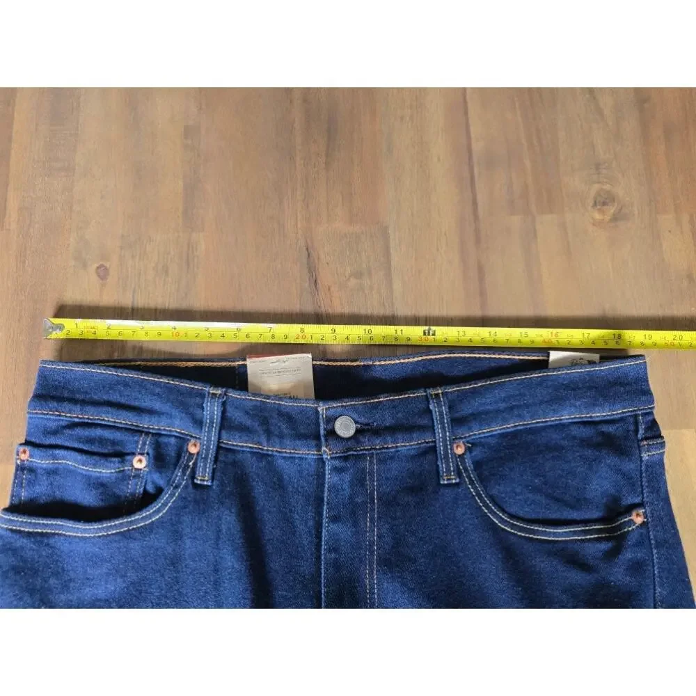Levi's 511 Slim Fit Jeans Mens Blue Denim 36x30
